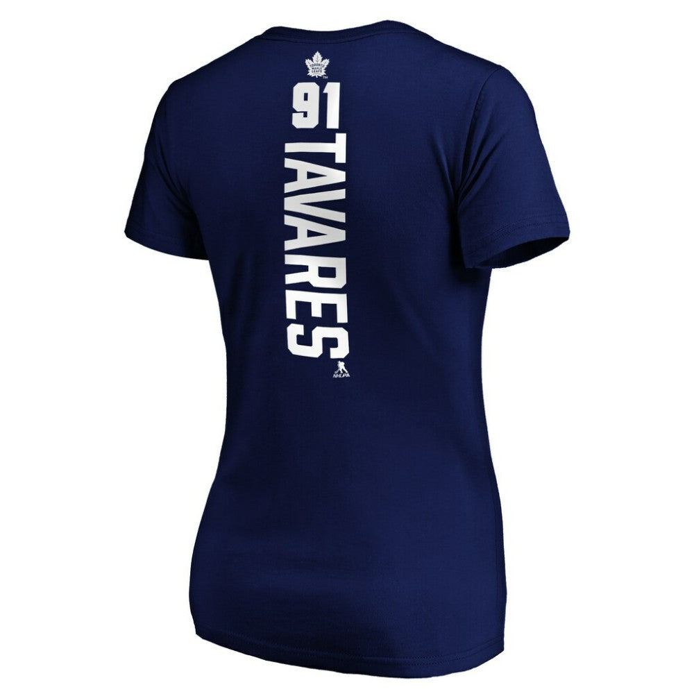 John Tavares Toronto Maple Leafs Women's Playmaker V-Neck T-Shirt - Royal | US 3908227