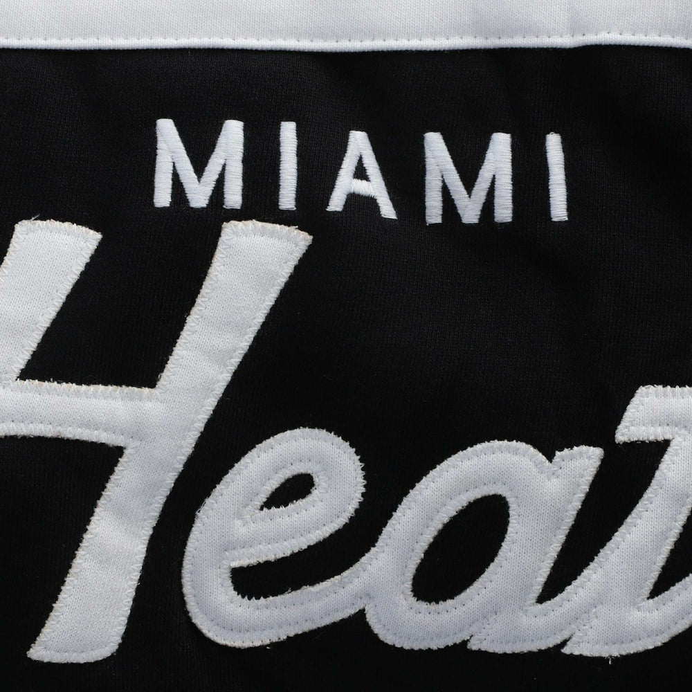 Miami Heat Head Coach Pullover Hoodie Red/Black - Mitchell & Ness