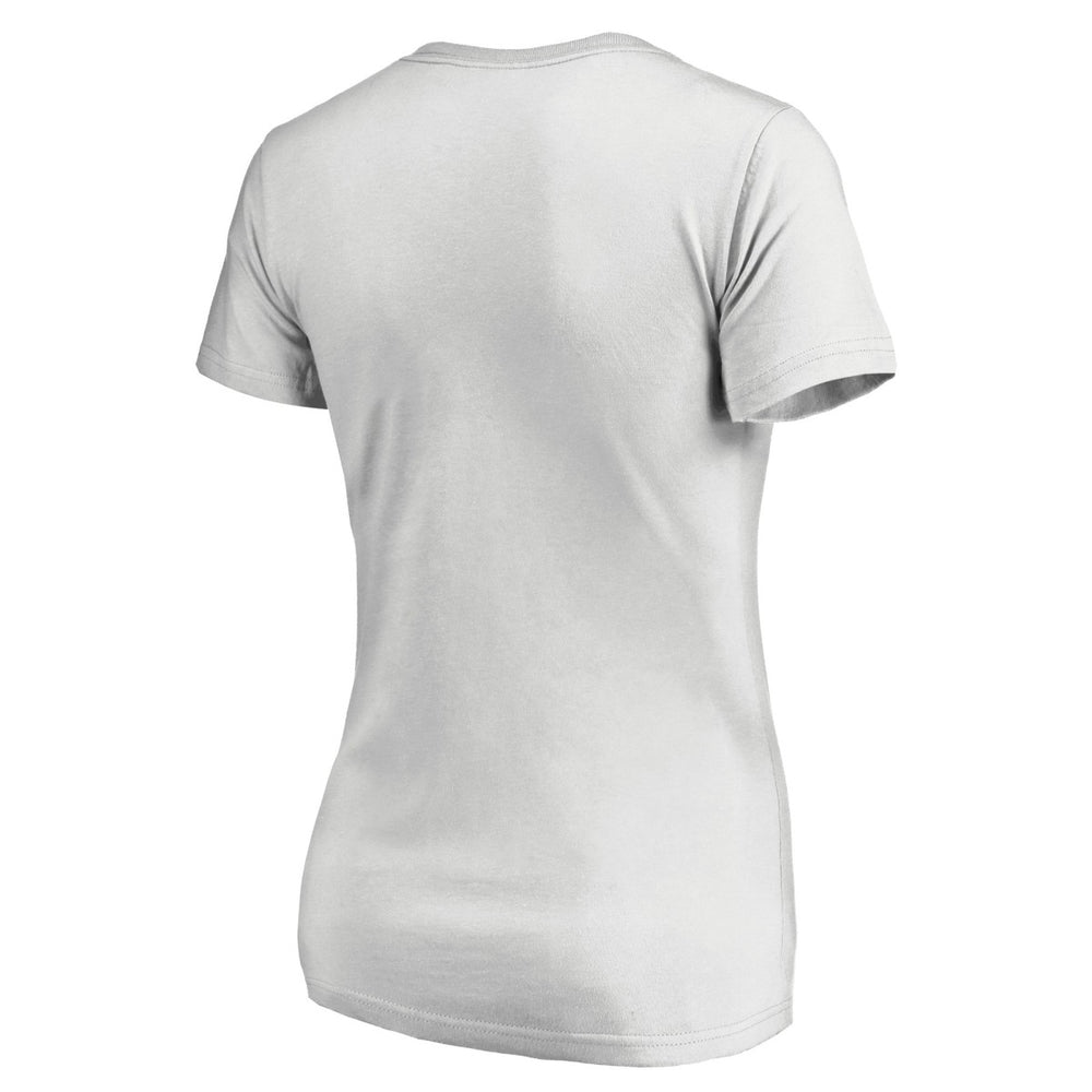 New Orleans Pelicans Women's Floral Arch V-Neck T-Shirt White