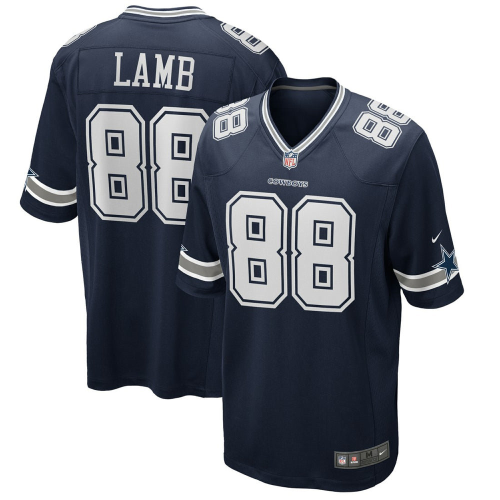 CeeDee Lamb Dallas Cowboys Game Jersey - Navy Jerseys