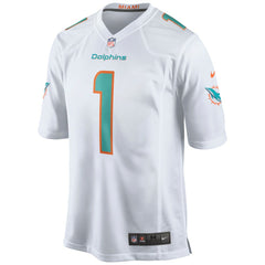 Tua Tagovailoa Miami Dolphins Game Jersey - White Jerseys