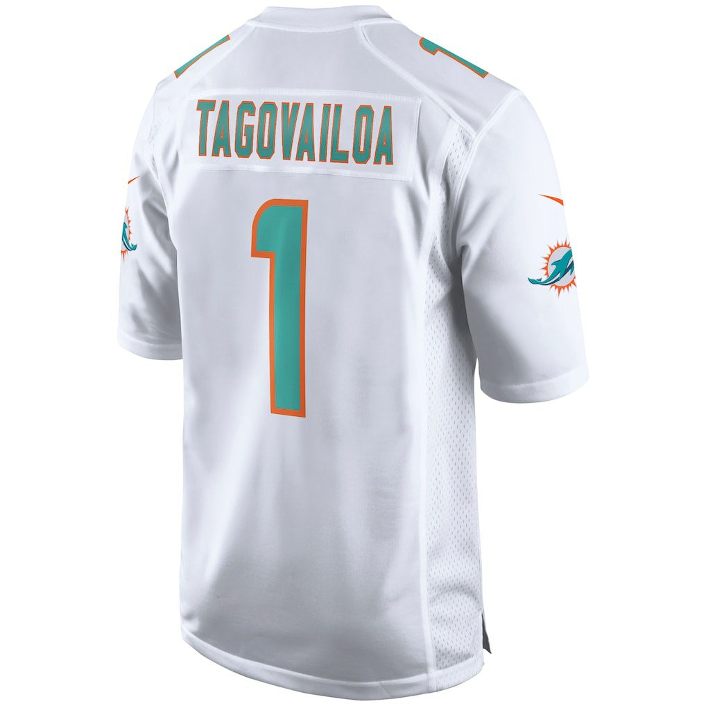 Tua Tagovailoa Miami Dolphins Game Jersey - White Jerseys
