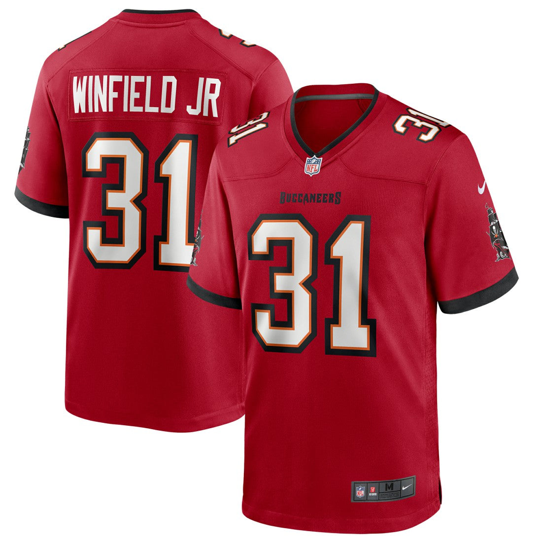 Antoine Winfield Jr. Tampa Bay Buccaneers Game Jersey - Red Jerseys