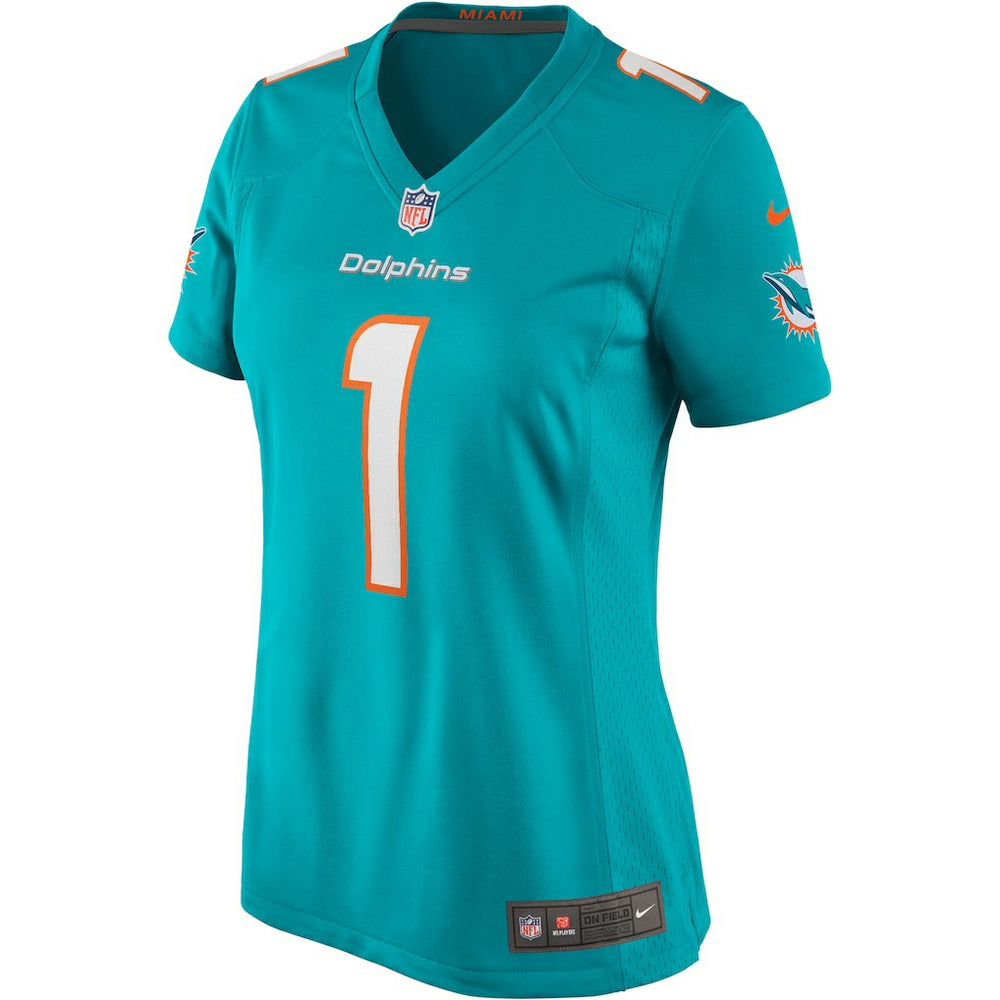 Tua Tagovailoa Miami Dolphins Women's Game Jersey - Aqua Jerseys