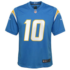 Justin Herbert Los Angeles Chargers Youth Game Jersey - Powder Blue Jerseys