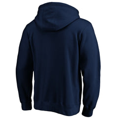 Green Bay Packers Banner Wave Fitted Pullover Hoodie - Navy Hoodies