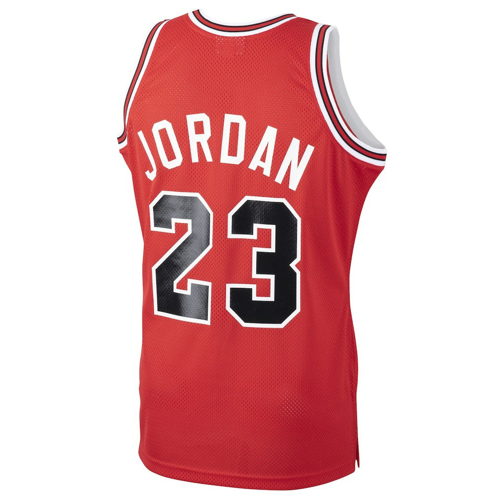 Michael Jordan Chicago Bulls 1984/85 Hardwood Classics Rookie Authentic Jersey Red - Mitchell & Ness