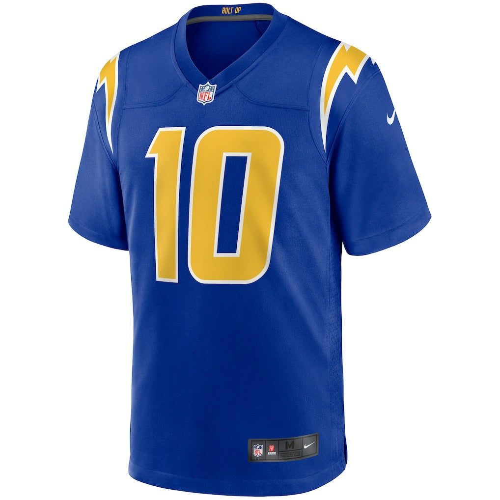 Justin Herbert Los Angeles Chargers Alternate Game Jersey - Royal Jerseys