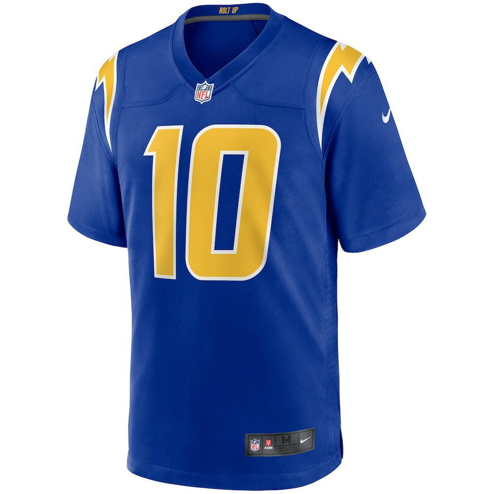 Justin Herbert Los Angeles Chargers Alternate Game Jersey - Royal Jerseys