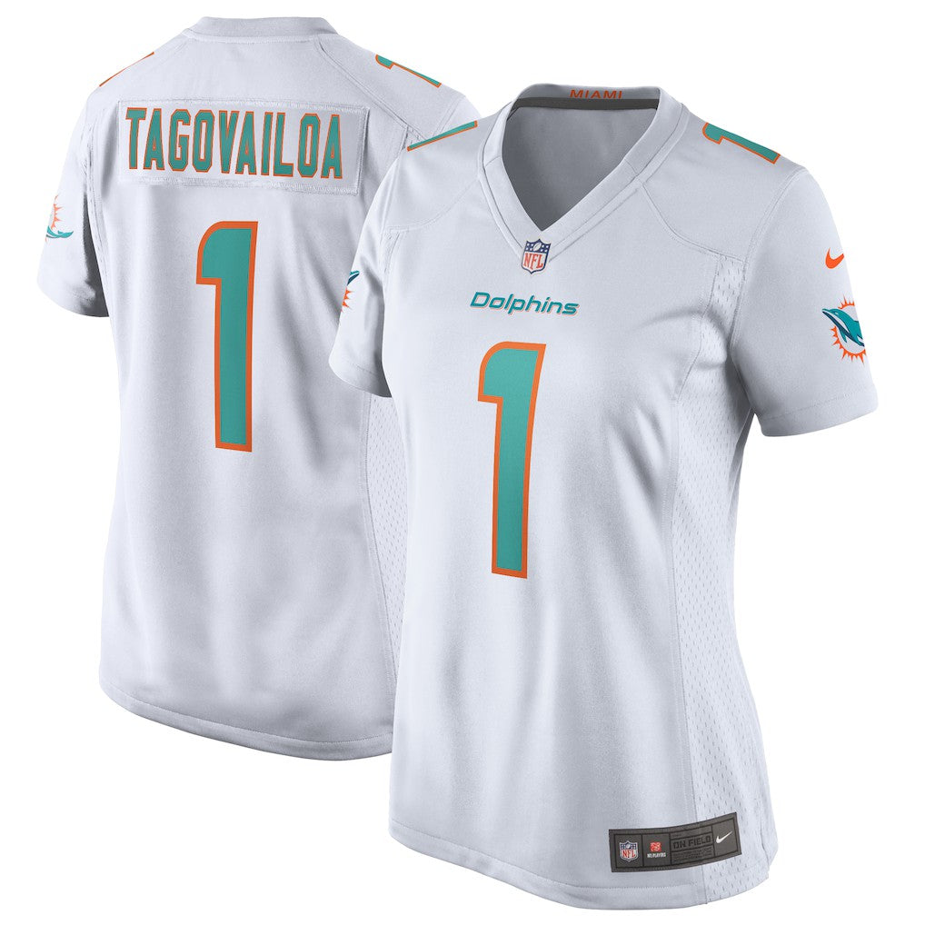 Tua Tagovailoa Miami Dolphins Women's Game Jersey - White Jerseys