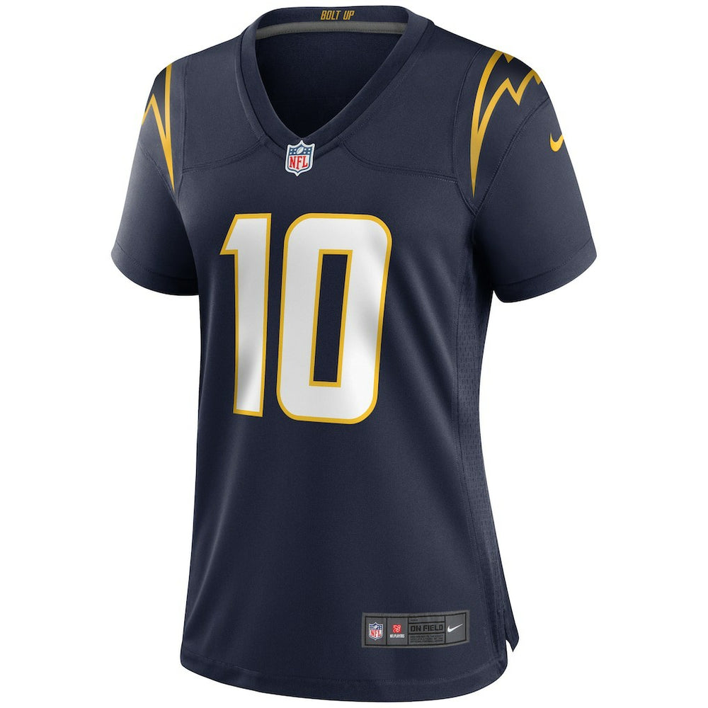 Justin Herbert Los Angeles Chargers Women's Alternate Game Jersey - Navy Jerseys
