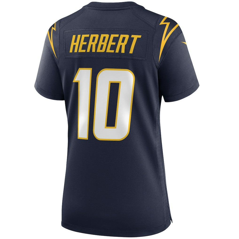 Justin Herbert Los Angeles Chargers Women's Alternate Game Jersey - Navy Jerseys