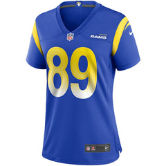 Tyler Higbee Los Angeles Rams Women's Game Player Jersey - Royal Jerseys