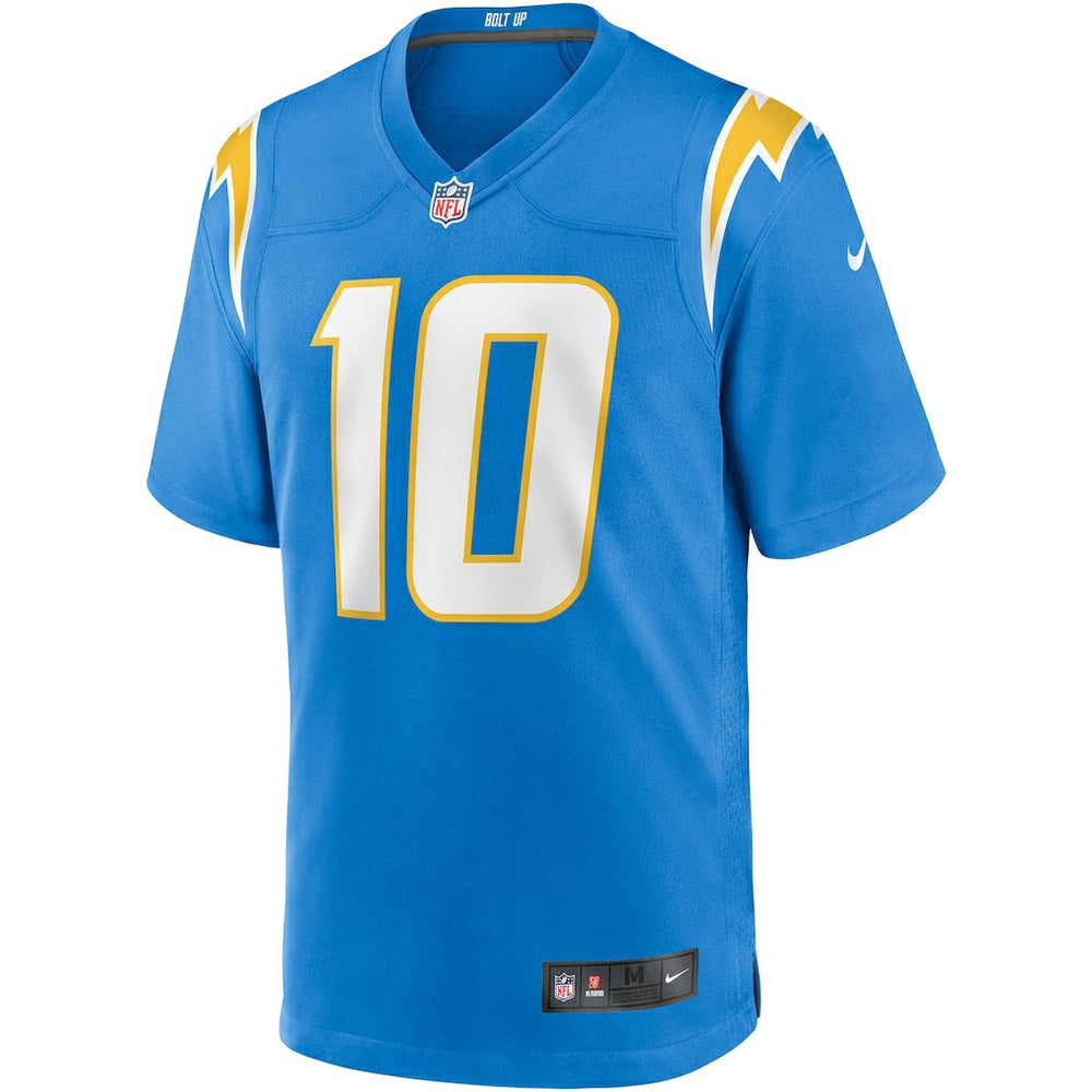 Justin Herbert Los Angeles Chargers Player Game Jersey - Powder Blue Jerseys