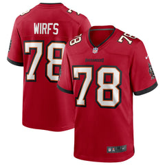 Tristan Wirfs Tampa Bay Buccaneers Player Game Jersey - Red Jerseys