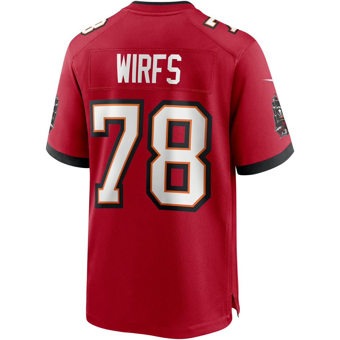 Tristan Wirfs Tampa Bay Buccaneers Player Game Jersey - Red Jerseys