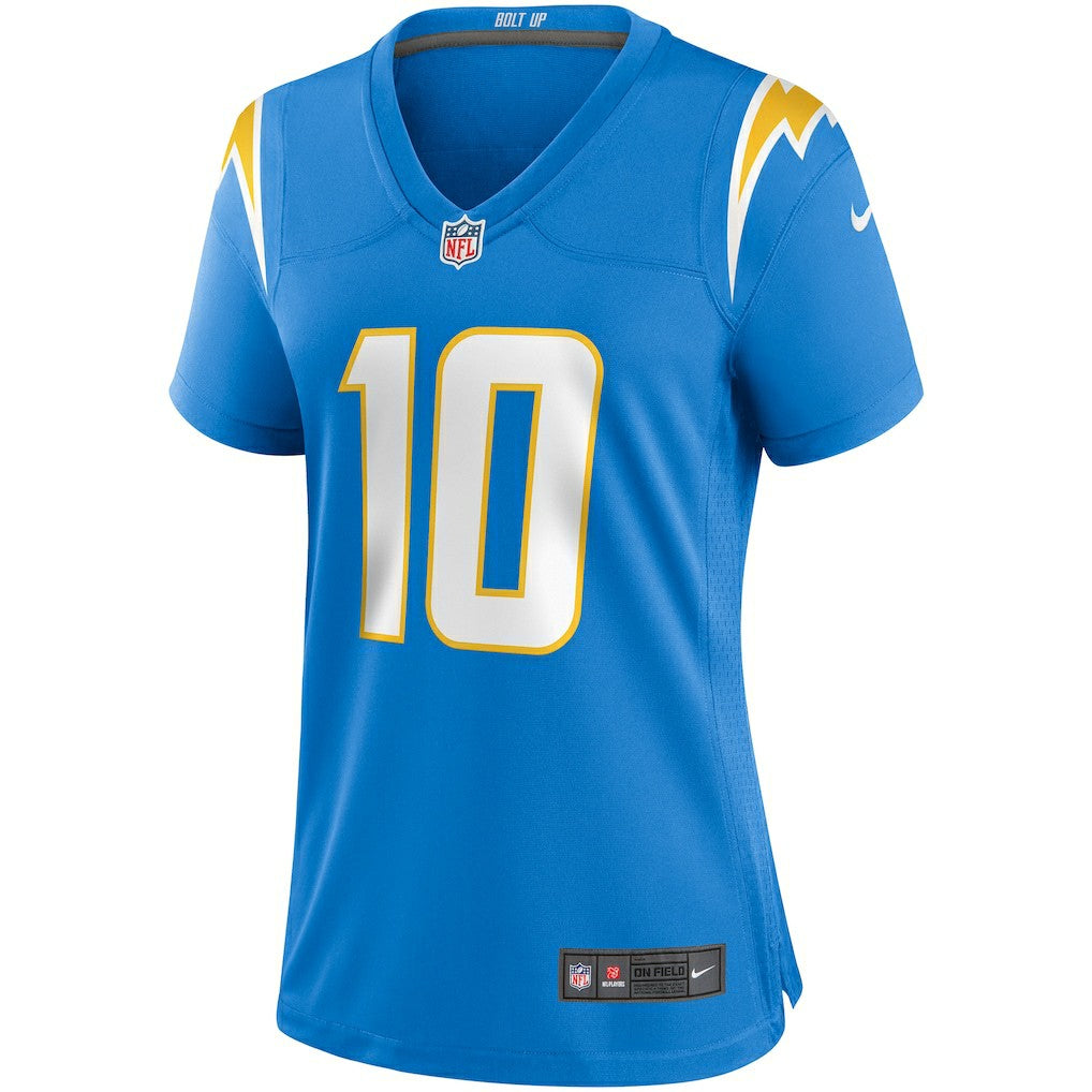 Justin Herbert Los Angeles Chargers Women's Player Game Jersey - Powder Blue Jerseys