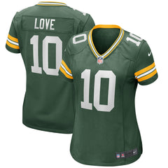 Jordan Love Green Bay Packers Women's Game Jersey - Green Jerseys