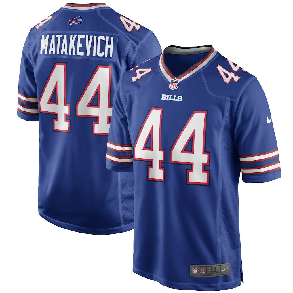 Tyler Matakevich Buffalo Bills Game Player Jersey - Royal Jerseys
