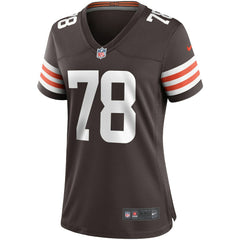 Jack Conklin Cleveland Browns Women's Player Game Jersey - Brown Jerseys