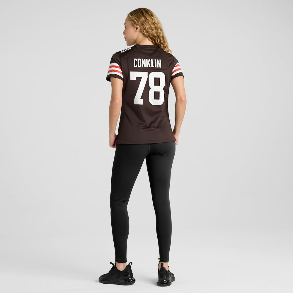 Jack Conklin Cleveland Browns Women's Player Game Jersey - Brown Jerseys