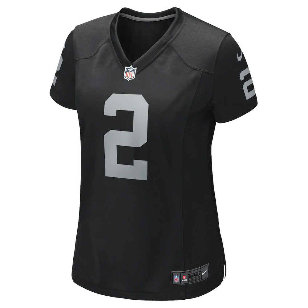 Daniel Carlson Las Vegas Raiders Women's Player Game Jersey - Black Jerseys