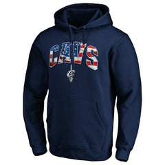 Cleveland Cavaliers Banner Wave Pullover Hoodie Navy outlet