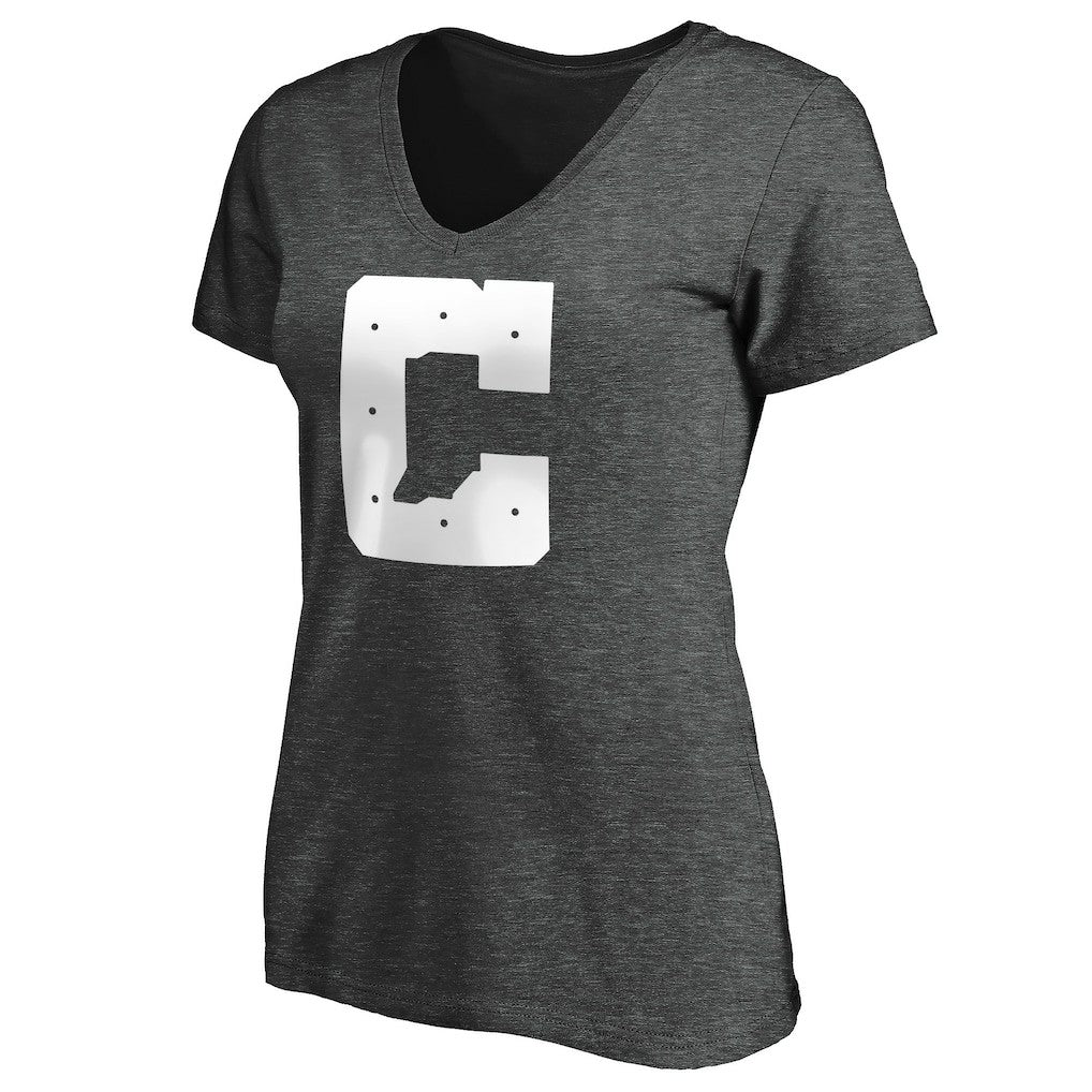 Indianapolis Colts Women's Secondary Logo V-Neck T-Shirt - Heather Gray T-shirts