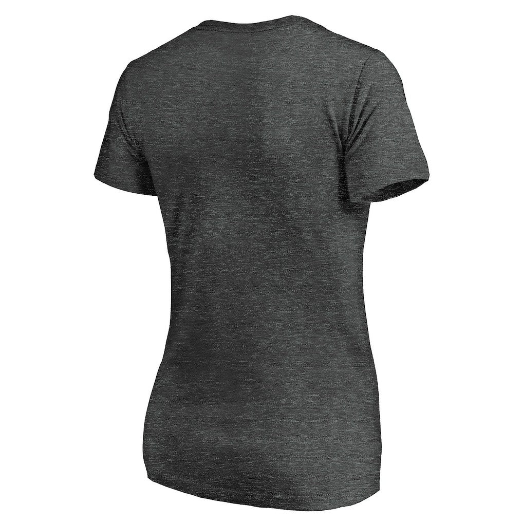 Indianapolis Colts Women's Secondary Logo V-Neck T-Shirt - Heather Gray T-shirts