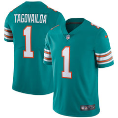 Tua Tagovailoa Miami Dolphins Alternate Vapor Limited Jersey - Aqua Jerseys