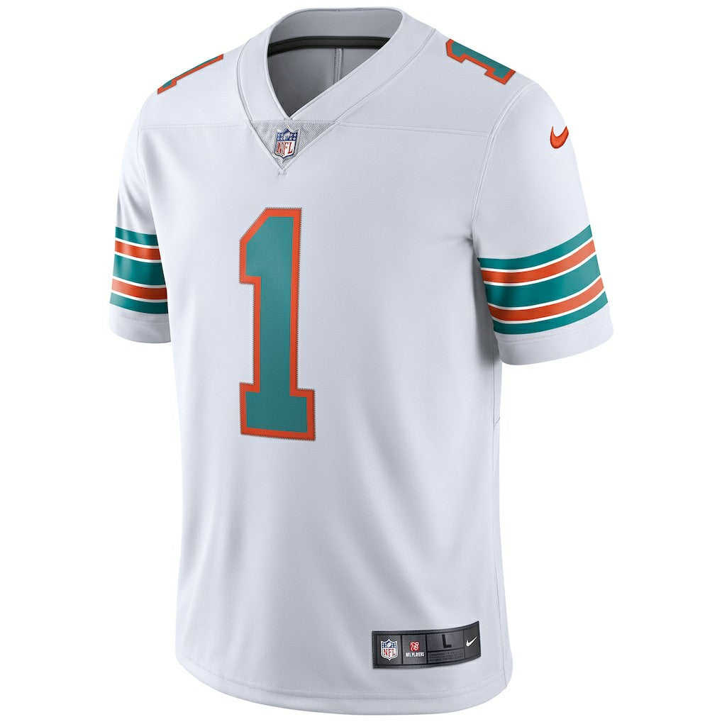 Tua Tagovailoa Miami Dolphins 2nd Alternate Vapor Limited Jersey - White Jerseys