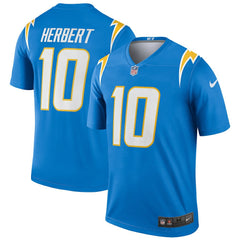 Justin Herbert Los Angeles Chargers Legend Player Performance Top - Powder Blue Tops