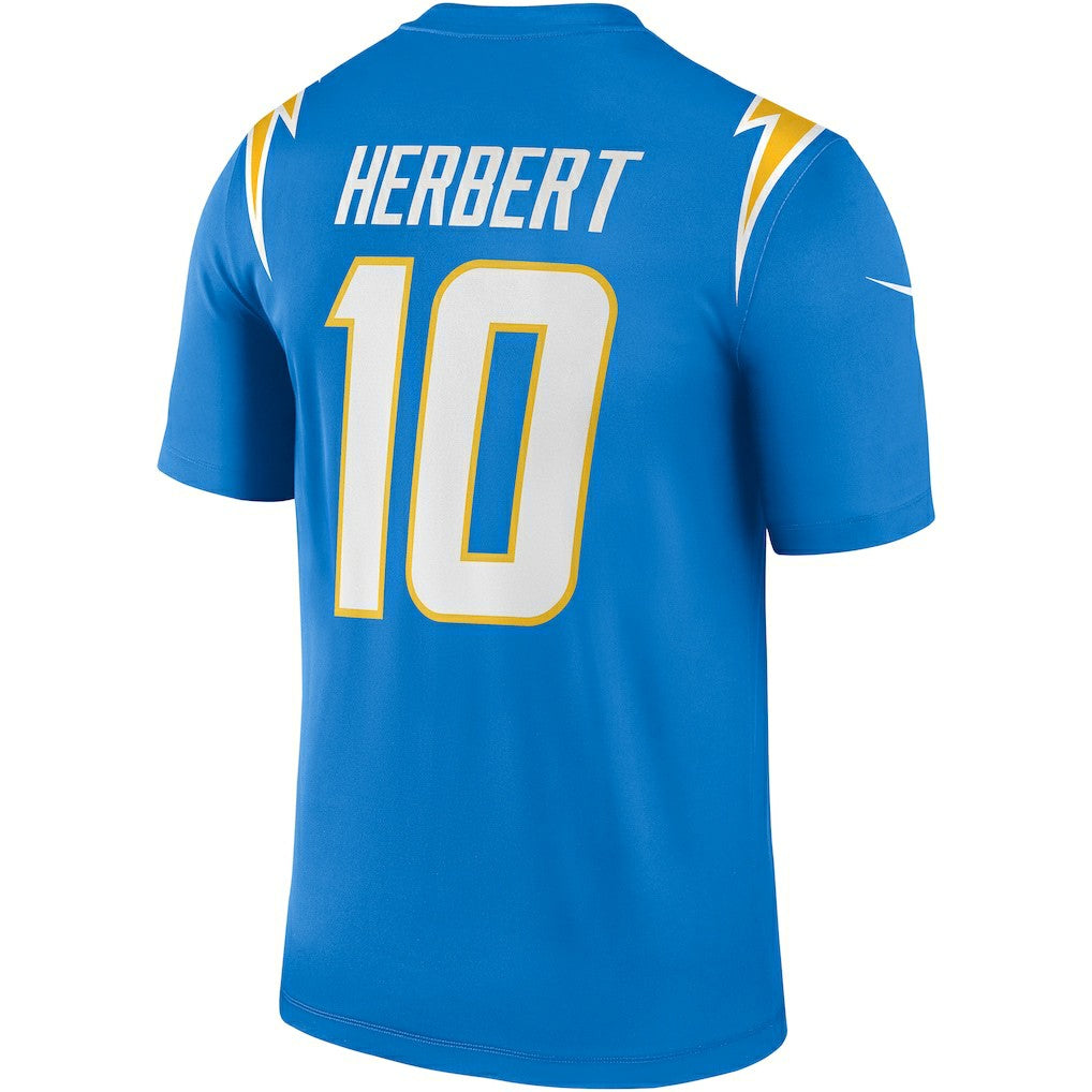 Justin Herbert Los Angeles Chargers Legend Player Performance Top - Powder Blue Tops