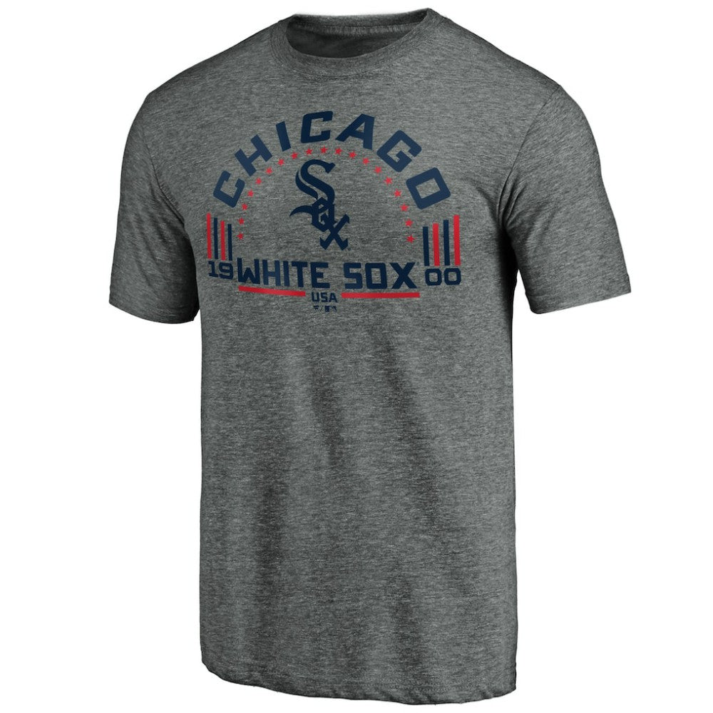 Chicago White Sox Team Freedom Tri-Blend T-Shirt - Gray T-shirts