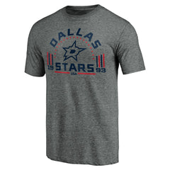 Dallas Stars Team Freedom Tri-Blend T-Shirt - Heathered Gray | US 3930622