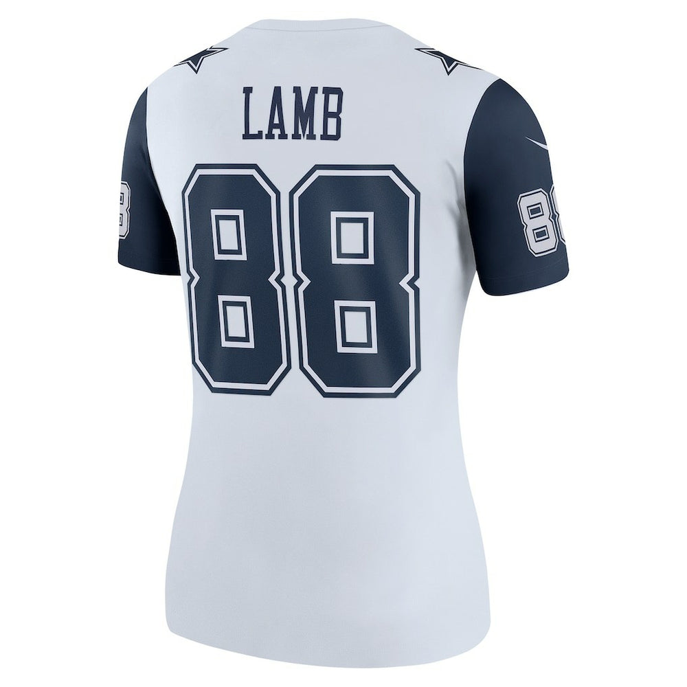 CeeDee Lamb Dallas Cowboys Women's Legend Player Performance Top - White Tops