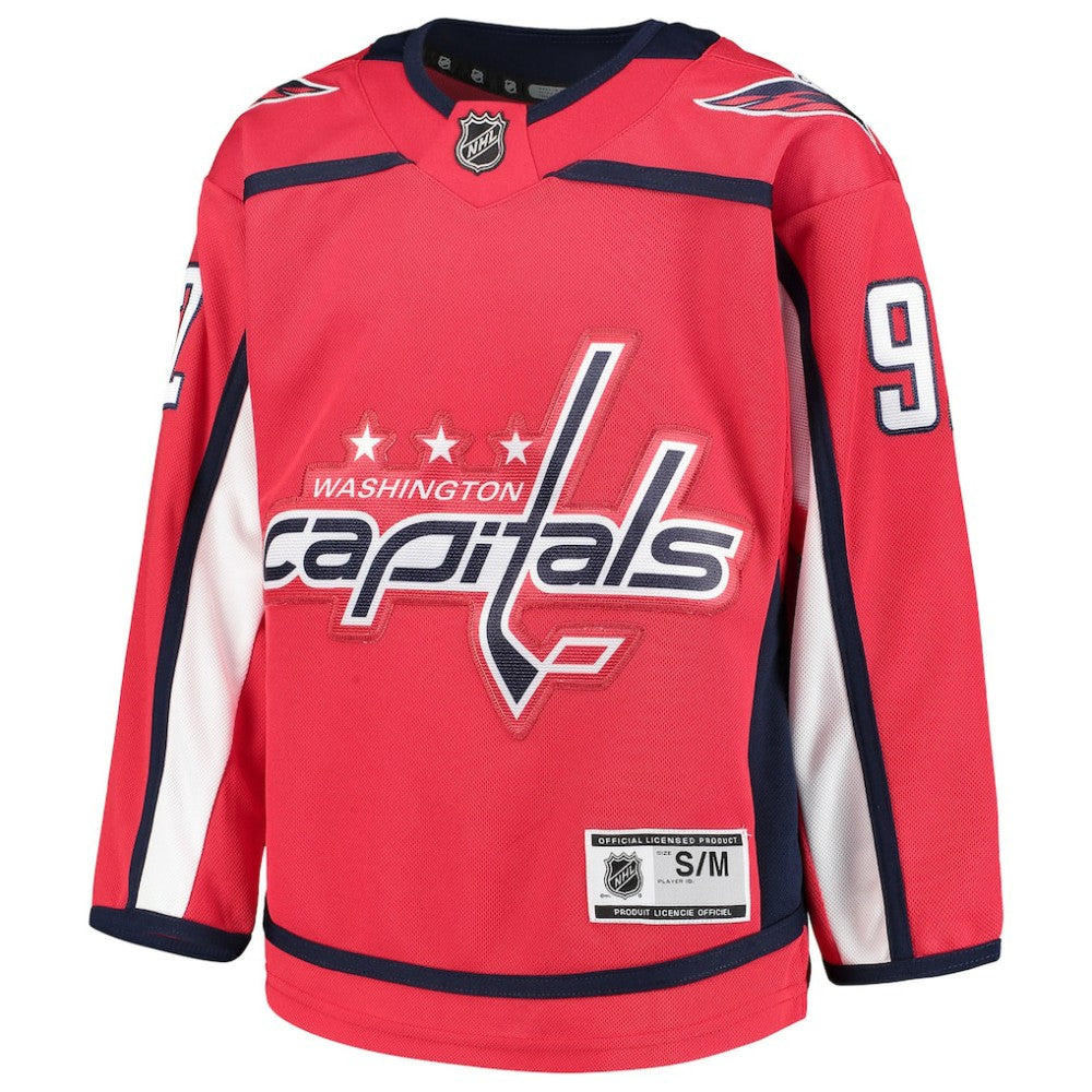 Evgeny Kuznetsov Washington Capitals Youth Home Premier Player Jersey - Red | US 3931925