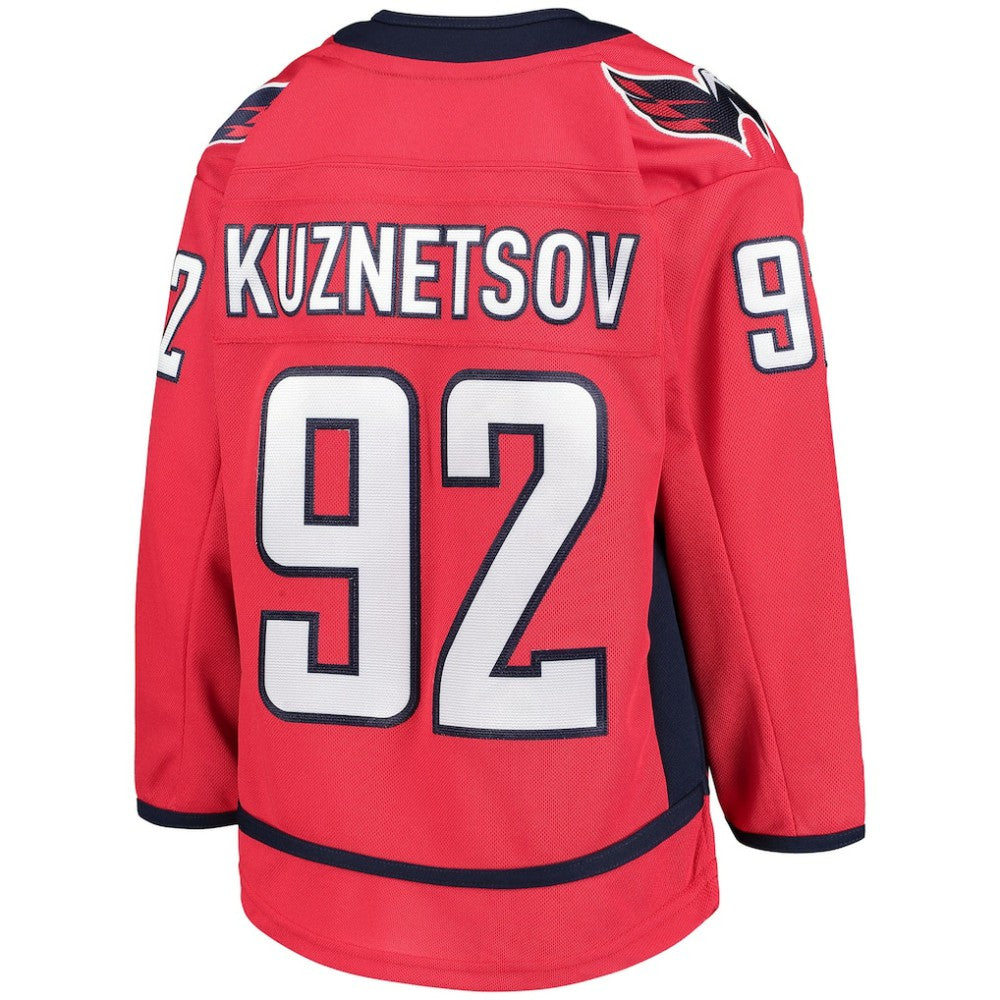 Evgeny Kuznetsov Washington Capitals Youth Home Premier Player Jersey - Red | US 3931925