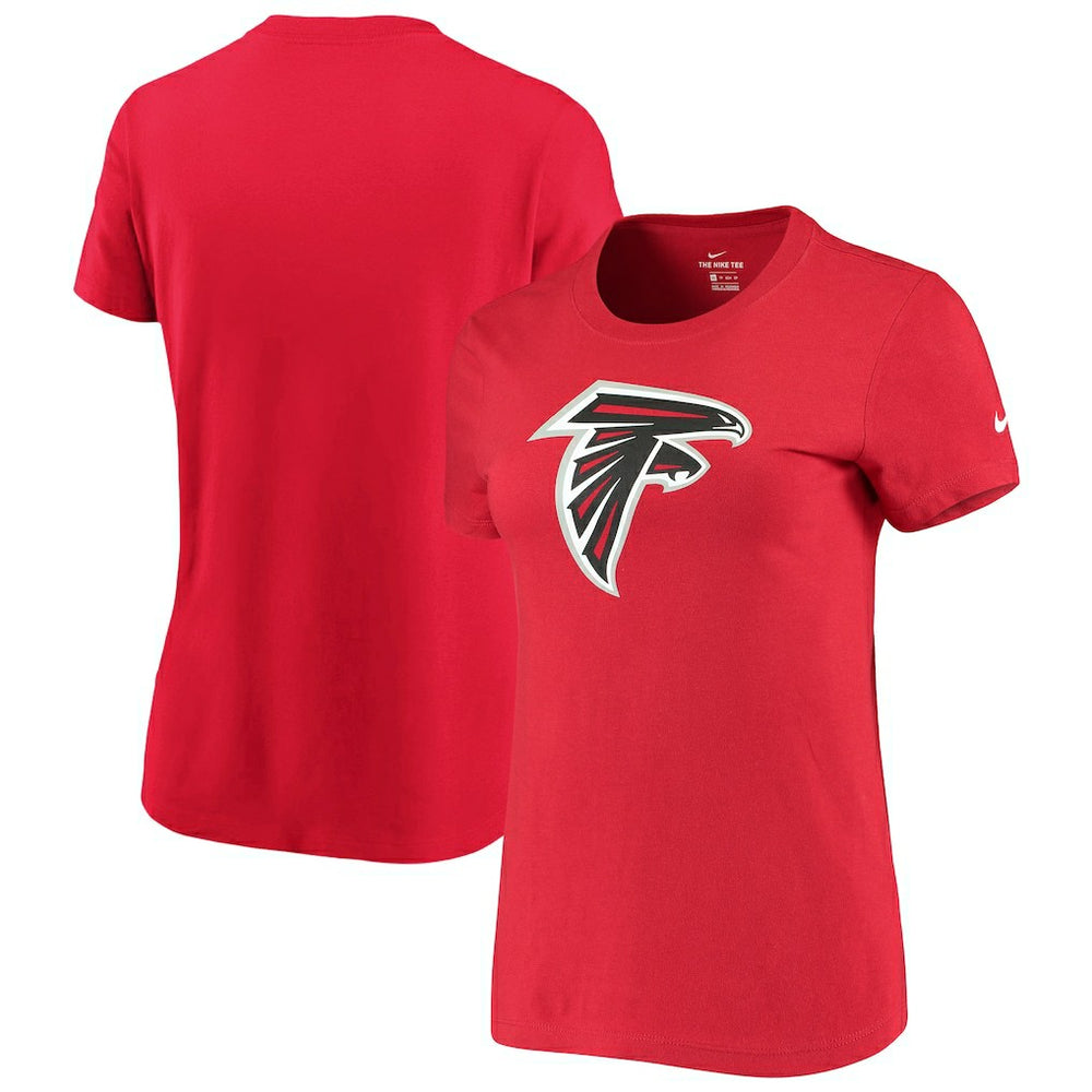 Atlanta Falcons Women's Logo Essential T-Shirt - Red T-shirts