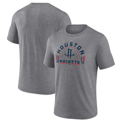 Houston Rockets Team Freedom Tri-Blend T-Shirt Gray