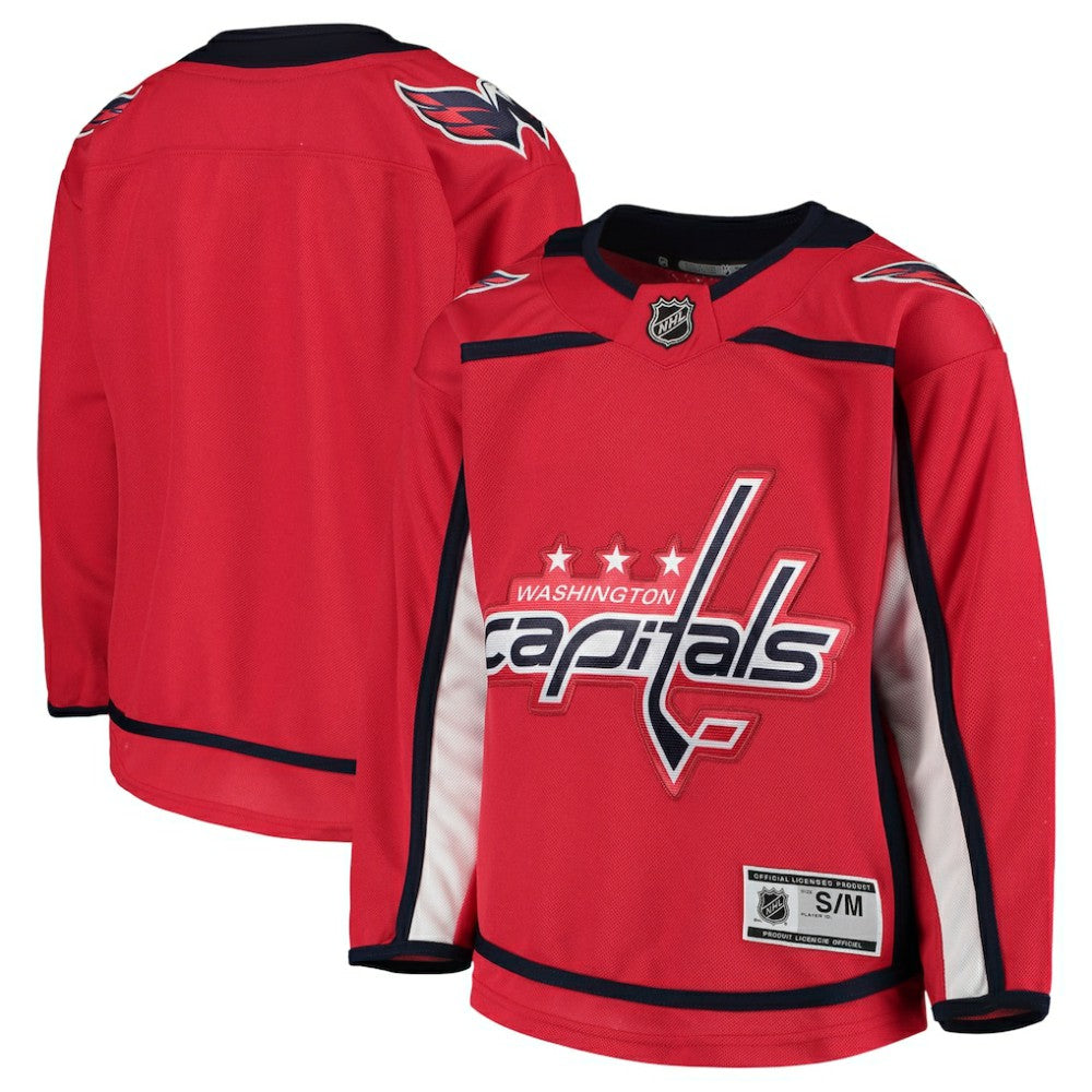 Washington Capitals Youth Home Premier Team Jersey - Red | US 3942154