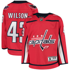 Tom Wilson Washington Capitals Youth Home Premier Player Jersey - Red | US 3942163
