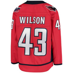 Tom Wilson Washington Capitals Youth Home Premier Player Jersey - Red | US 3942163