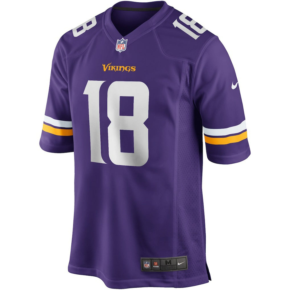 Justin Jefferson Minnesota Vikings Player Game Jersey - Purple Jerseys