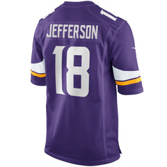 Justin Jefferson Minnesota Vikings Player Game Jersey - Purple Jerseys