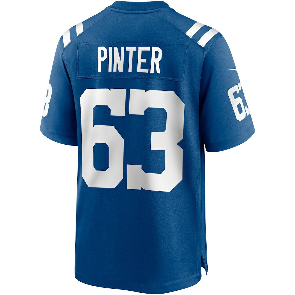 Danny Pinter Indianapolis Colts Game Jersey - Royal Jerseys