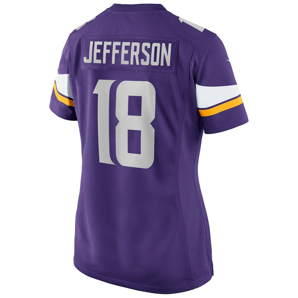 Justin Jefferson Minnesota Vikings Women's Game Jersey - Purple Jerseys
