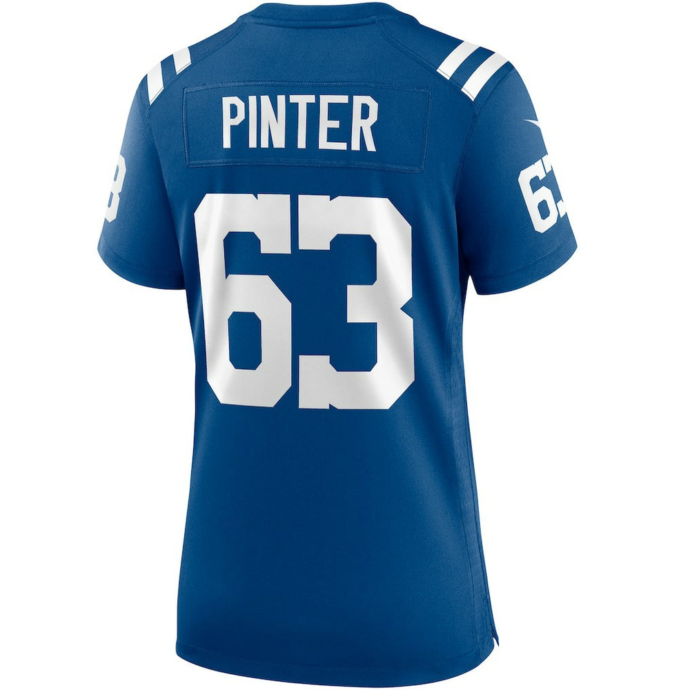 Danny Pinter Indianapolis Colts Women's Game Jersey - Royal Jerseys