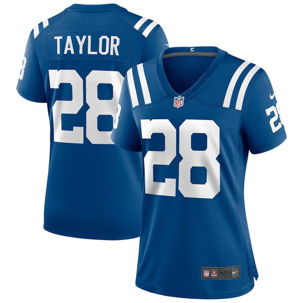 Jonathan Taylor Indianapolis Colts Women's Game Jersey - Royal Jerseys