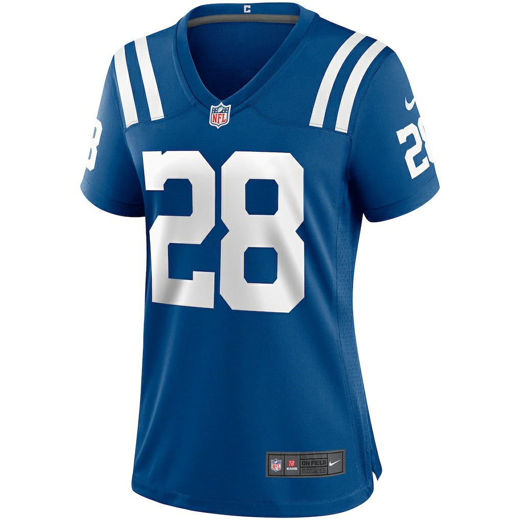 Jonathan Taylor Indianapolis Colts Women's Game Jersey - Royal Jerseys